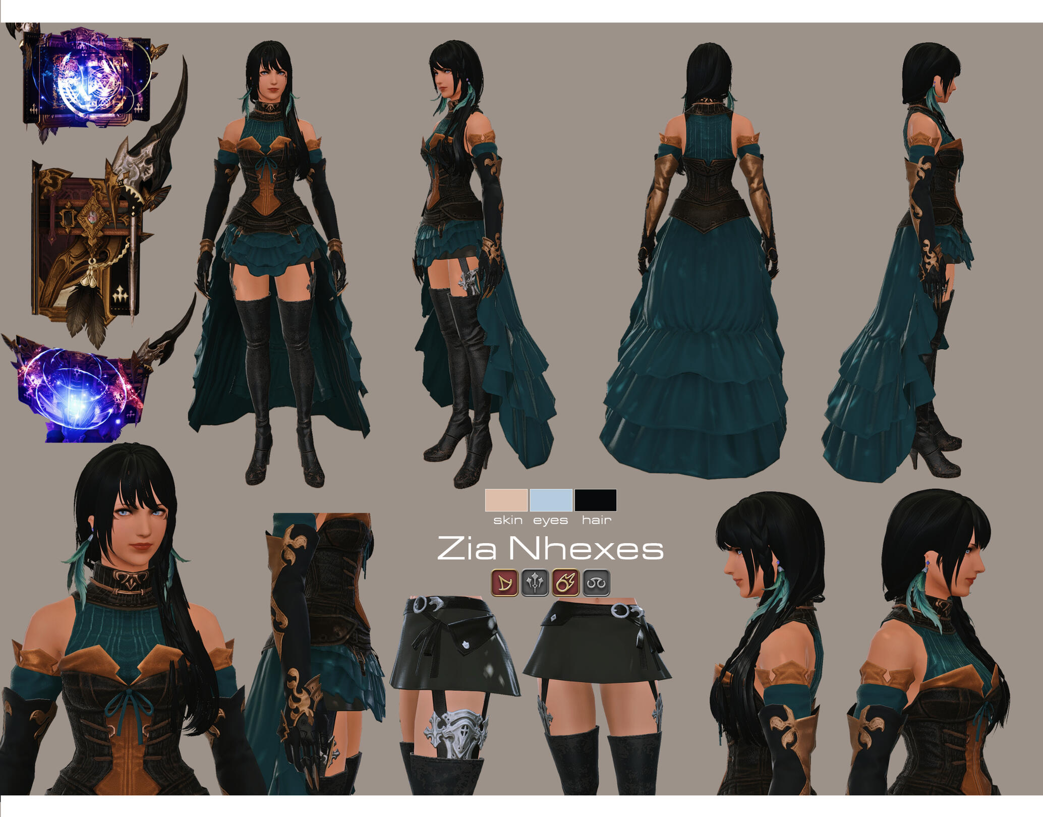 alternate caster